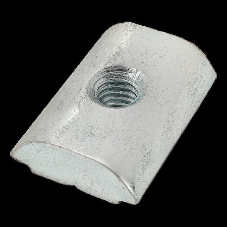 80/20 Roll In T-Nut, Steel, Zinc-Plated 13088