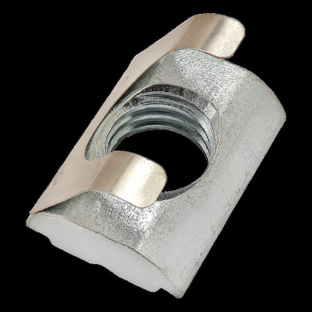 80/20 Roll In T-Nut, Steel, Zinc-Plated 13095
