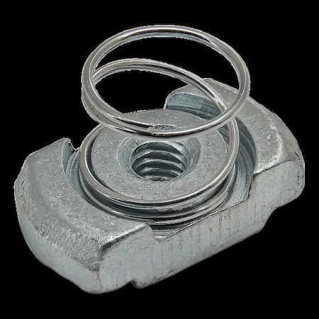 80/20 Drop in T-Nut, Steel, Zinc-Plated 13106