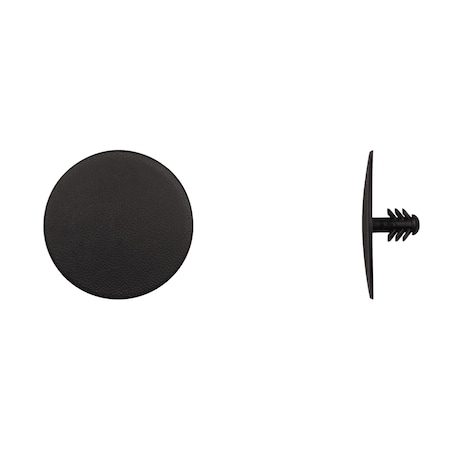 Disco Blk Hood Insulation Ret 6mm Hole 10mm Stem L PK15 13110PK