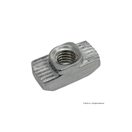 80/20 Drop in T-Nut, Steel, Zinc-Plated 13112