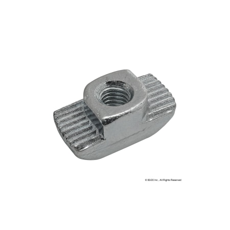 80/20 Drop in T-Nut, Steel, Zinc-Plated 13122