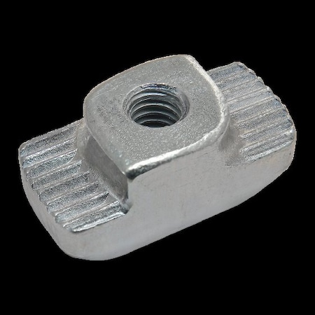 80/20 Drop in T-Nut, Steel, Zinc-Plated 13123