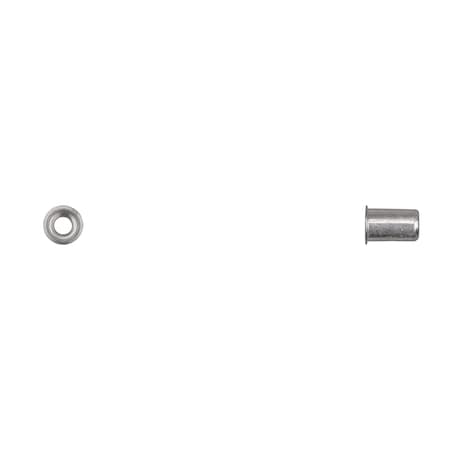 Disco Nut Insert, #8-32 Thrd Sz, Steel, Zinc Plated 13131PK