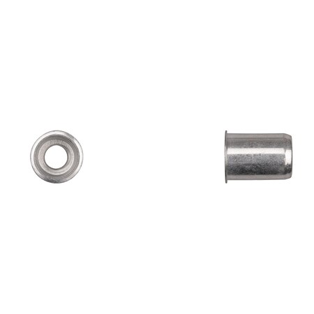 Disco Nut Insert, 5/16"-18 Thrd Sz, Steel, Zinc Plated 13136PK