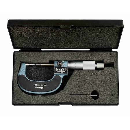 Mitutoyo D.Spline Mic, 0-25/0.01mm 131-115