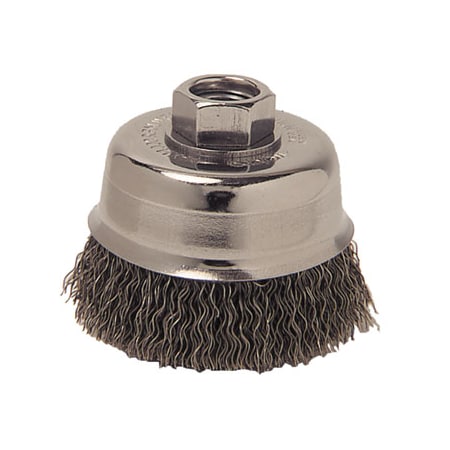 Weiler Cup Brush, Steel Wire 13242