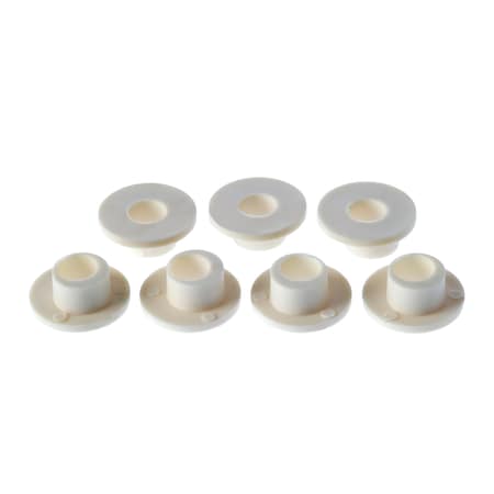 Disco Blk Rubber Bumpers 27/64" Hole 7/8" Dia PK25 13270PK