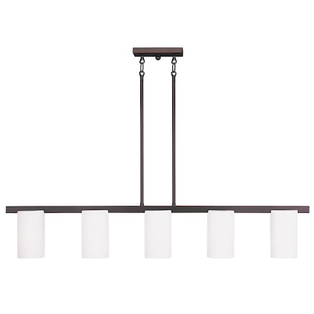 Livex Lighting Astoria 5 Light Olde Bronze Chandelier 1327-67