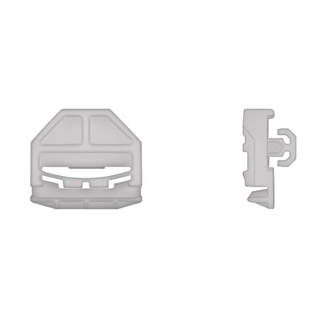 Disco Wht Body Side Moulding Clips 30mm W 26.6mm Height PK10 13304PK