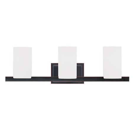 Livex Lighting Astoria 3 Light Olde Bronze Bath Vanity 1333-67