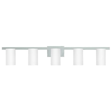 Livex Lighting Astoria 5 Light Polished Chrome Bath Van 1335-05