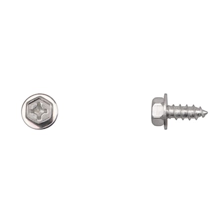 Disco Zinc Finish Sems Screws 6.3-2.5X18mm Phllp Drive PK25 13381PK
