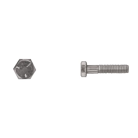 Disco Grade 5, 5/16"-18 Hex Head Cap Screw, Bright Zinc Steel, 1-1/2 in L 1339PK