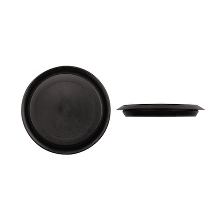 Disco Blk Depressed Type Hole Plug 2 1/2" Hole 3" Head Dia PK25 13405PK