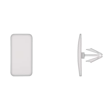 Disco Wht Rocker Panel Mldg Clips 5/16" Hole 11/18" Stem L PK15 13420PK