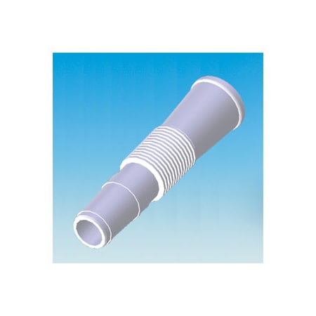 Disco Wht Rocker Mldg Retainers 8mm Hole 13mm Stem L PK25 13441PK