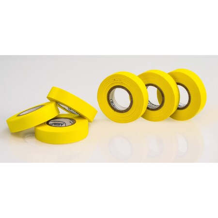 Sp Bel-Art Write-On Label Tape- Yellow, 1/2", PK6 F13481-0050