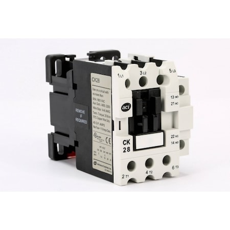 Noark Contact, 460Vac Coil, 2No+2Nc Au CK80.322-460