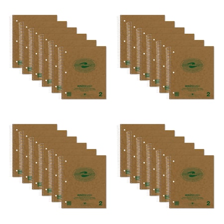 Roaring Spring Environotes Recycled, Spiral, PK24 13485CS