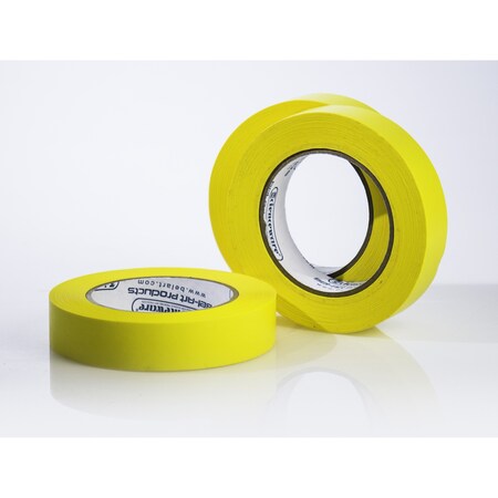 Sp Bel-Art Write-On Label Tape- Yellow, 1", PK3 F13485-0100