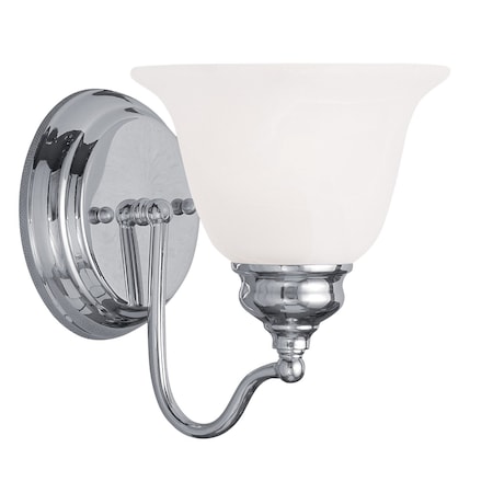 Livex Lighting Essex 1 Light Polished Chrome Bath Vanity 1351-05