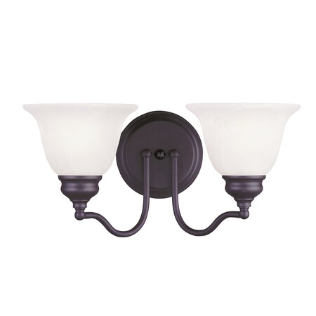 Livex Lighting Essex 2 Light Bronze Bath Vanity 1352-07