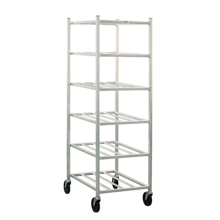 New Age Industrial Rack, Mobile, 6-Shelf, Universal, Welded 1356M