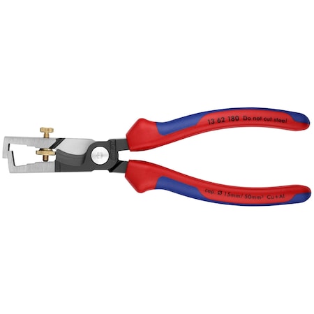 Knipex Wire Strippers, 7 1/4" Strix Insulation 13 62 180