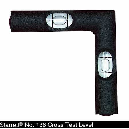 Starrett Level, 2.75 in, 2.75 in 136