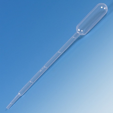 Globe Scientific Transfer Pipet, 5.0mL, 150mm, PK5000 137010