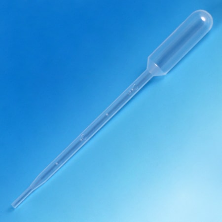 Globe Scientific Transfer Pipet, 5.0mL, 145mm, PK5000 137030