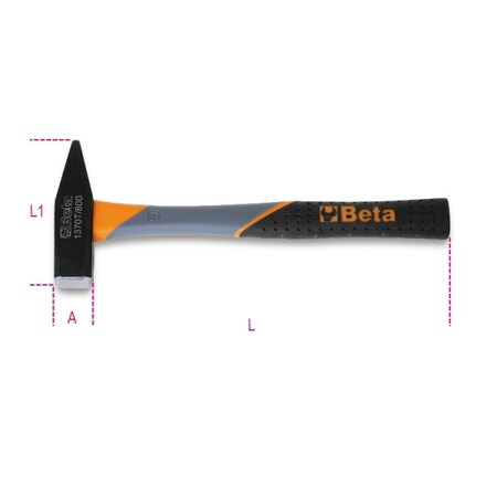 Beta Mechanics Hammer, Fibre, T300 013700630