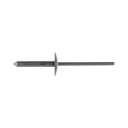Disco Blind Rivet, Rectangular Flange Head, 5/32 in Dia., Nylon Body 1374PK