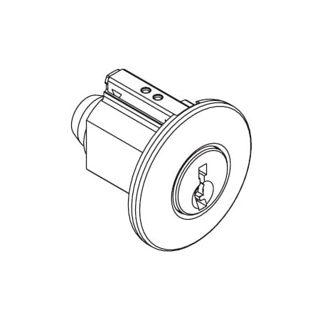 Kwikset Hancock Cylinder Venetian Bronze 83733-001