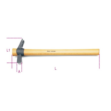 Beta Claw Hammer Wooden Shaft, 250mm 013760125