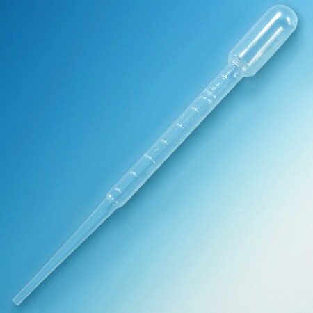 Globe Scientific Transfer Pipet, 5mL, 150mm, PK5000 138070
