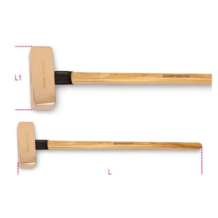 Beta Spark-Proof Sledge Hammer, 8000g 013810858