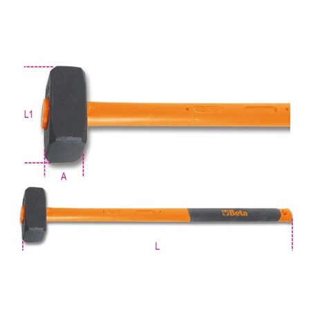 Beta Sledge Hammer, Fibre, 5000g 013810350