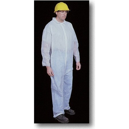 Mutual Industries Disposable Polypro Coverall, 30 g, Medium, M, 1 13900-10-2