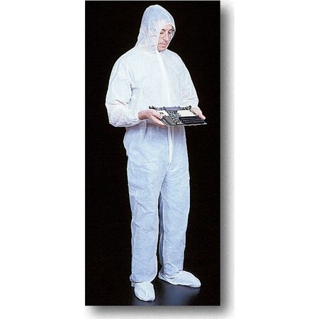 Mutual Industries Polypropylene Disposable Bunny Suit with 13905-0-4