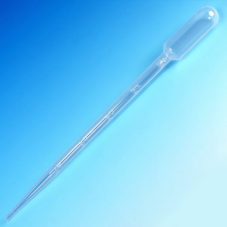 Globe Scientific Transfer Pipet, 15mL, 215mm, PK2500 139060