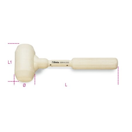 Beta Dead-Blow Hammer, 60mm 013910210