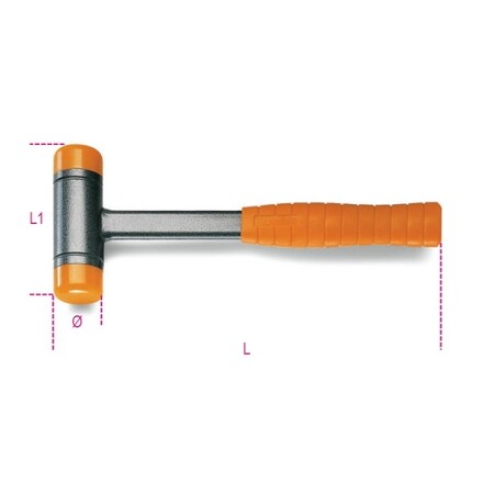 Beta Dead-Blow Hammer, 30mm 013920030