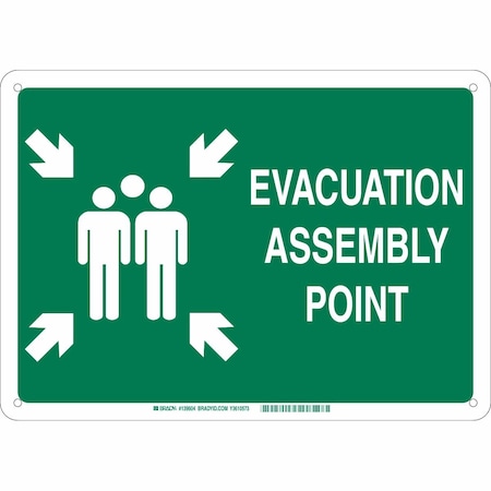 Brady Fire Extinguisher Sign, Plastic, 18X24 139609
