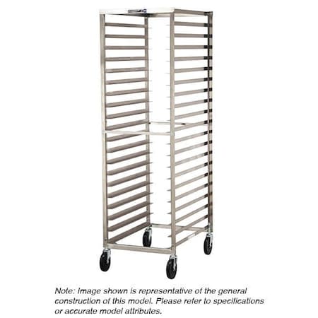 Lakeside Stainless Steel Standard Series Pan Rack - Holds (11) 18"x26" Trays 137
