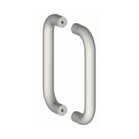 Hager Satin Stainless Steel Push / Pull 13L32D 084896