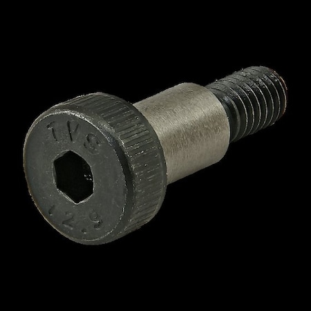 80/20 Shoulder Screw, M6 x 1 Thr Sz, 23.25mm Thr Lg, 12 mm Shoulder Lg, Steel 13-1914