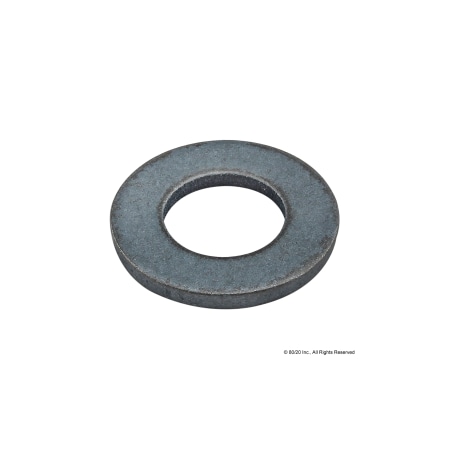80/20 Flat Washer, For Screw Size M8 , Steel Zinc Plated Finish 13-6042