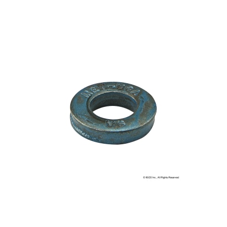 80/20 Flat Washer, For Screw Size M6 , Steel Zinc Plated Finish 13-6045